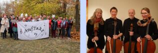 Der Chor AufTakt und das Preetzer Cello Quartett
